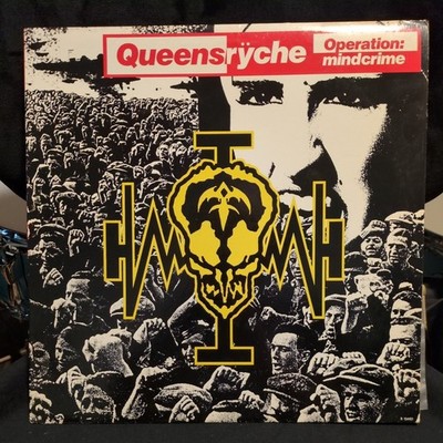 QUEENSRYCHE Operation Mindcrime (LP, 1988, EMI) Club Edition Prog Metal VG+
