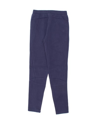 PUMA Mens Tracksuit Trousers XS Navy Blue Cotton UO09 - 第 2/3 張圖片