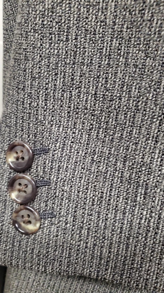 Blazer Chaqueta Abrigo Deportivo Canali Proposta Para Hombre Oliva Lana Pura 46R Foto 3 de 4