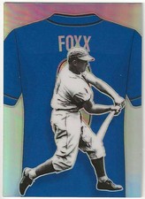 2025 Panini Crusade JIMMIE FOXX Insert NUMBERS Holo PRIZM Card HOF A'S