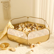 Foldable Ball Pit for Toddlers, Large Pop Up Ball Pits Kids Play Tent Crawl P...