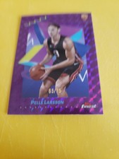2025 Topps Finest Pelle Larsson #148 (RC) Purple Checkerboard Refractor /75 Rare