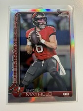 2025 Topps Chrome Refractor Baker Mayfield