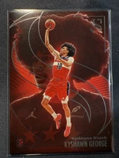 2024 Panini Silhouette #82 Kyshawn George RC Washington Wizards