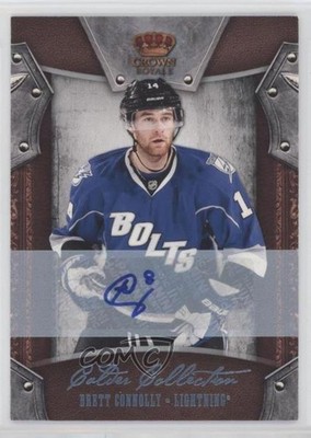 2011 Panini Crown Royale Signatures 92/99 Brett Connolly #4 Rookie Auto RC 0i5j