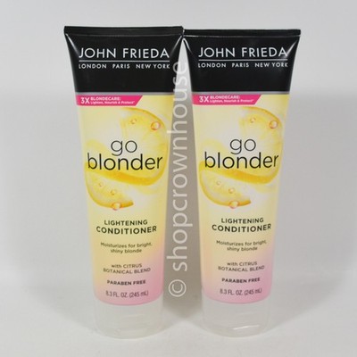 2 John Frieda GO BLONDER Lightening Conditioner 8.3 fl oz