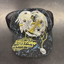 Affliction Vintage New Ozzy Osbourne Black Ha...