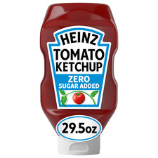 Heinz Tomato Ketchup with No Sugar Added, 29.5 oz Bottle...