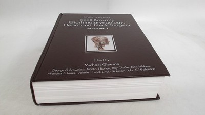 			Scott-Browns Otorhinolaryngology: Head and neck surgery [3-vol. s		