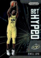 Jewell Loyd 2021 Panini Prizm WNBA Basketball - Get Hyped #9 - Seattle Storm