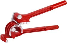 Copper Pipe Bender Tool,3-in-1 Tubing Bender(Red) The Maximum Bending Amount Can