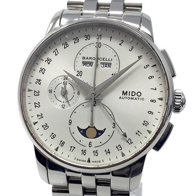 Mido (like new & unworn) Triple-Date Calendar Moonphase Chronograph M86074M112