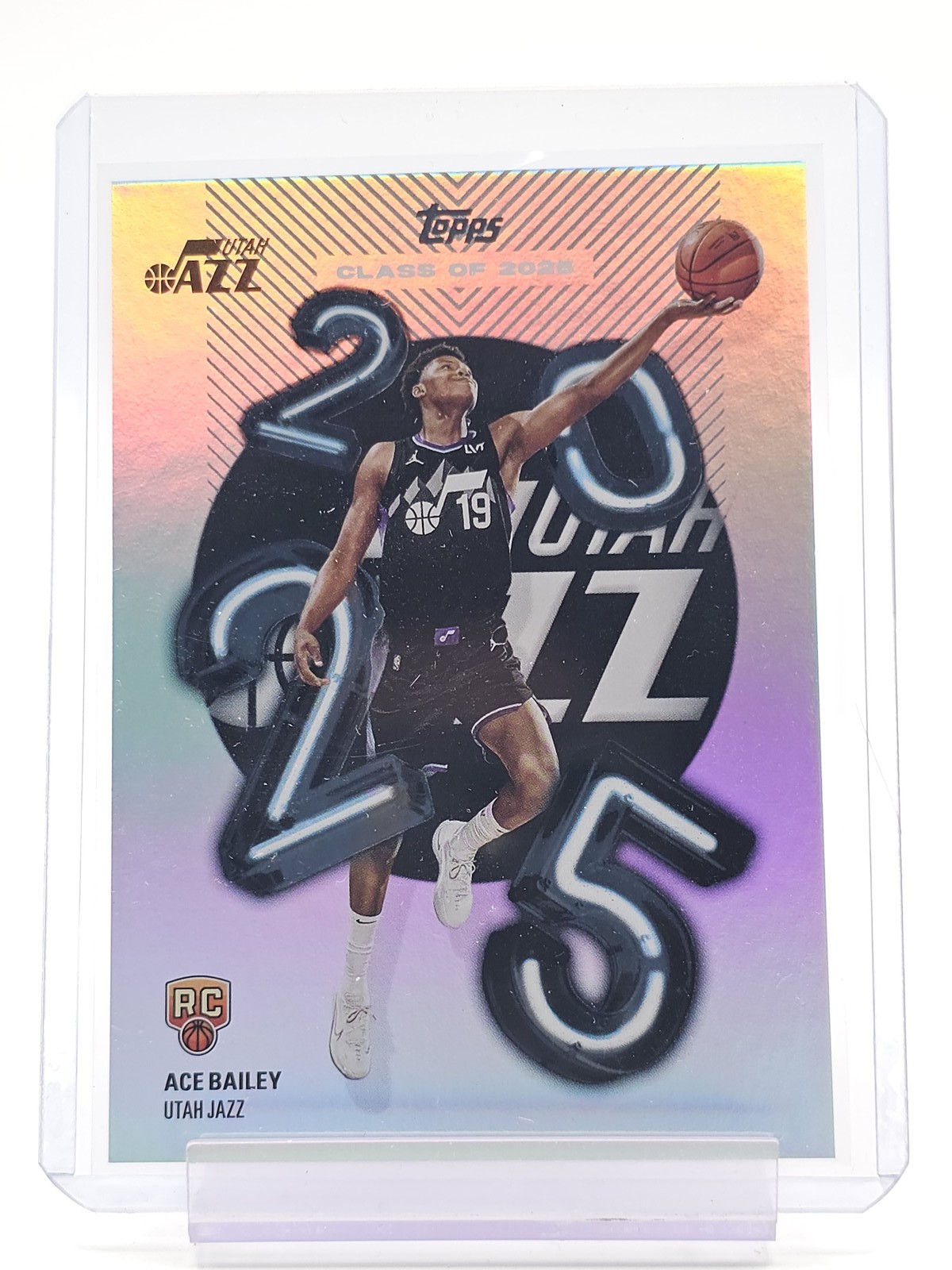 ACE BAILEY 2025-26 TOPPS ROOKIE CLASS OF 2025 CASE HIT SP #C25-5 JAZZ Q6438