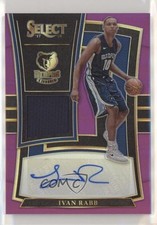 2017-18 Panini Select Rookie Jersey Purple 53/99 Ivan Rabb #RJA-IRB Auto 6k8