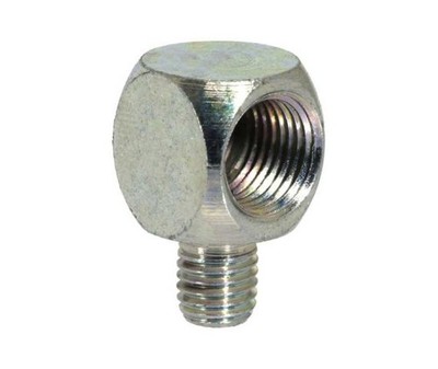 Adapter 1/4-28SAE-LTx1/8-27NPTF 90 Deg CSZC (9 Pieces)