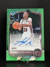 Ayla McDowell Bowman Chrome 2025/26 Green Mojo /99 Auto