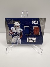 Marlon Mack 2018 Panini Absolute Tools of the Trade Dual Patch Relic /99