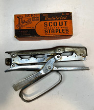 Vintage Ace Clipper Stapler No. 702 with Undu...