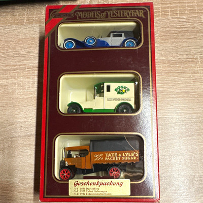 Matchbox Models of Yesteryear Set 3x modell-lkw Duesenberg/Talbot/Foden mit OVP