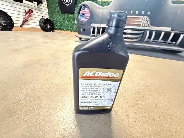 1) Differential Oil-4WD Rear,Front ACDelco GM Original Equipment