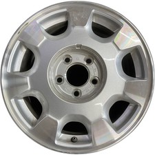 Cadillac 16x7 Deville Silver Wheel Oem Rim Factory Stock 2000-2002