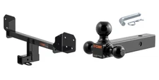 CURT Trailer Hitch 2in Receiver & Multi-Ball Mount Kit for 2010-2019 Outback