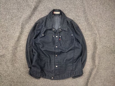 Vintage 00's Levi's Engineered Jeans Blue Pocket Corduroy Trucker Jacket