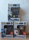 (Lot Of 3) Funko Pop Star Wars Gamestop Exclusive 551, 562, & 603 Unopened Boxes