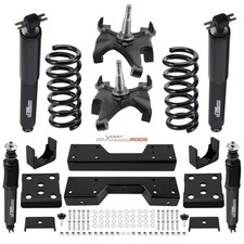 Front 4 Rear 6 Drop Kit For Chevy C1500 Sierra 12 Ton 1988-1998 Suspension Front 4 Rear 6 Drop Kit For Chevy C1500 Sierra 12 Ton 1988-1998 Suspension