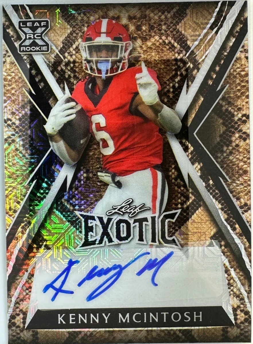2023 Leaf Exotic Kenny McIntosh #BA-KMI for sale | eBay
