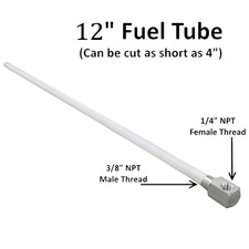 Standard Universal Boat Fuel Withdrawal Up To 12 Depth Gas Tank Pick Up Tube