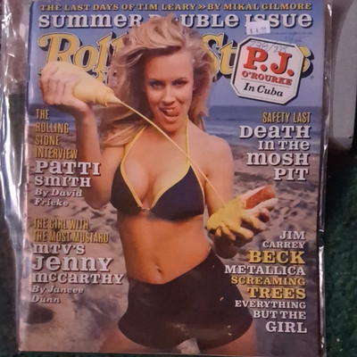 Rolling Stone Magazine July 1994 Jenny McCarthy Patti Smith Metallica Jim Carrey