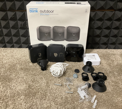 Blink XT Indoor Outdoor Camera 1080p 3 pack B086DKSHQ4