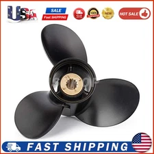 Aluminum Propeller 10-3/8x13 for Mercury 48-73136A40 10.38 x 13 Pitch Prop, RH