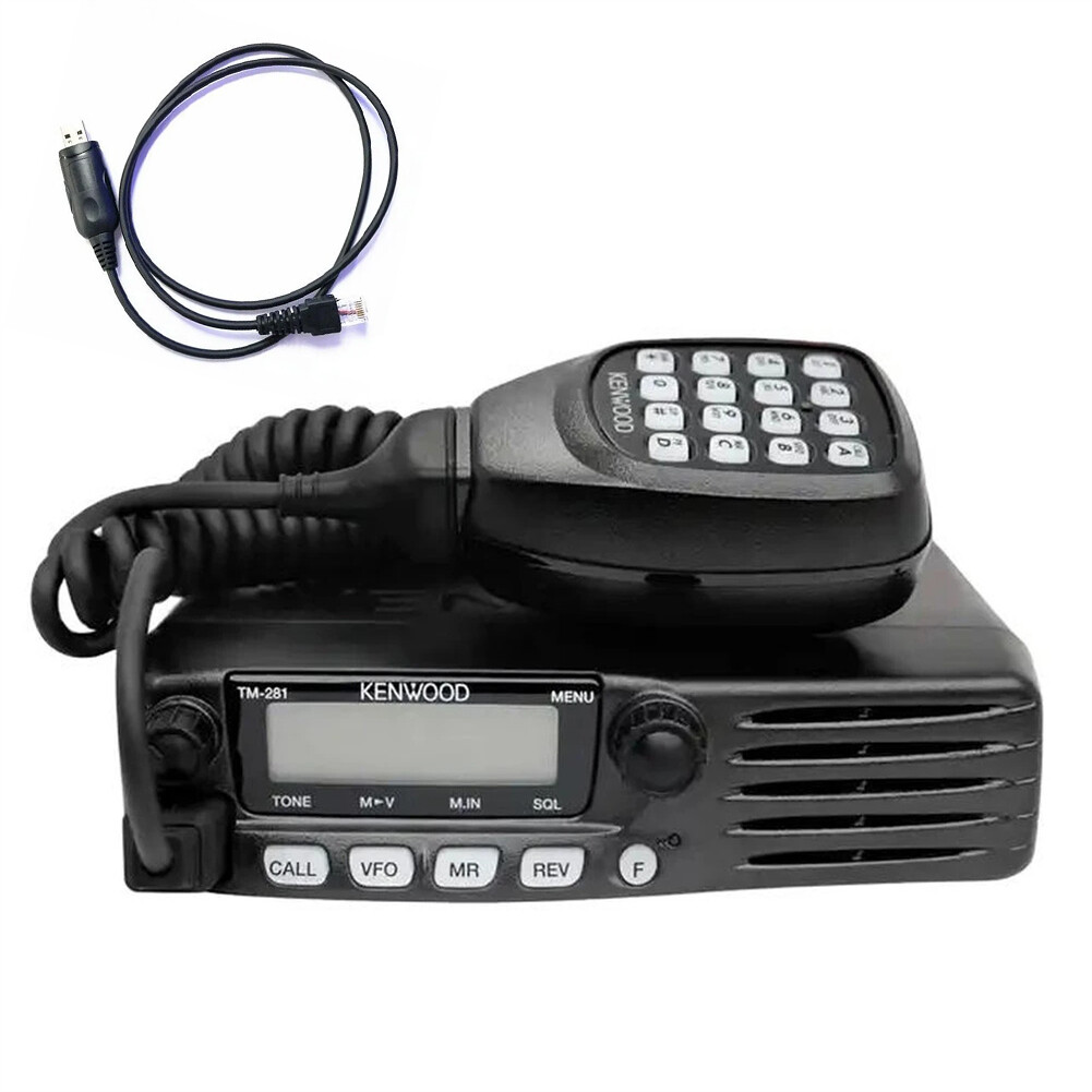 TM-281A VHF 136-174MHZ FM Transceiver 65W Mobile Car Radio Station
