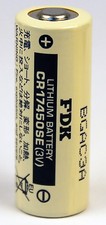 2PC FDK CR17450SE A 250mah Lithium Battery Made in Japan, Size A, CR17450SET, 3V