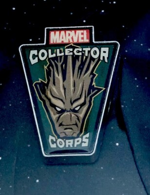 Groot Pin von Funko Marvel Collectors Corps exklusive Box
