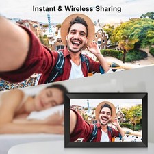 AEEZO 15.6 inch WiFi Digital Picture Frame HD Touch Digital Photo with 32GB