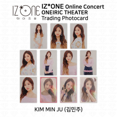 IZ*ONE 2020 Oneiric Theater 2nd Online Concert Trading card Kim