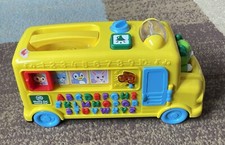 Leap Frog Animal Fun Phonics Bus Alphabet Letters ABCs Interactive Learning Toy