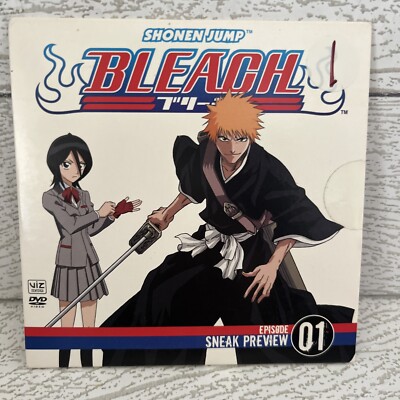 Shonen Jump Bleach Episode 1 Promo Sneak Preview DVD Video Anime Tab Sealed