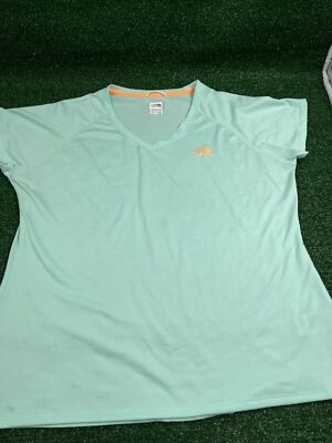 The North Face Womens Activewear T-Shirt Size XLarge Mint Green