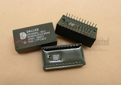 DALLAS DS1220AD-120+ DS1220AD 16KBIT NVSRAM 120NS EDIP24 x 5PCS NEW