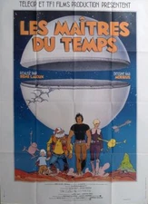 LES MAITRES DU TEMPS / TIME MASTERS - LALOUX / MOEBIUS - ORIGINAL MOVIE POSTER