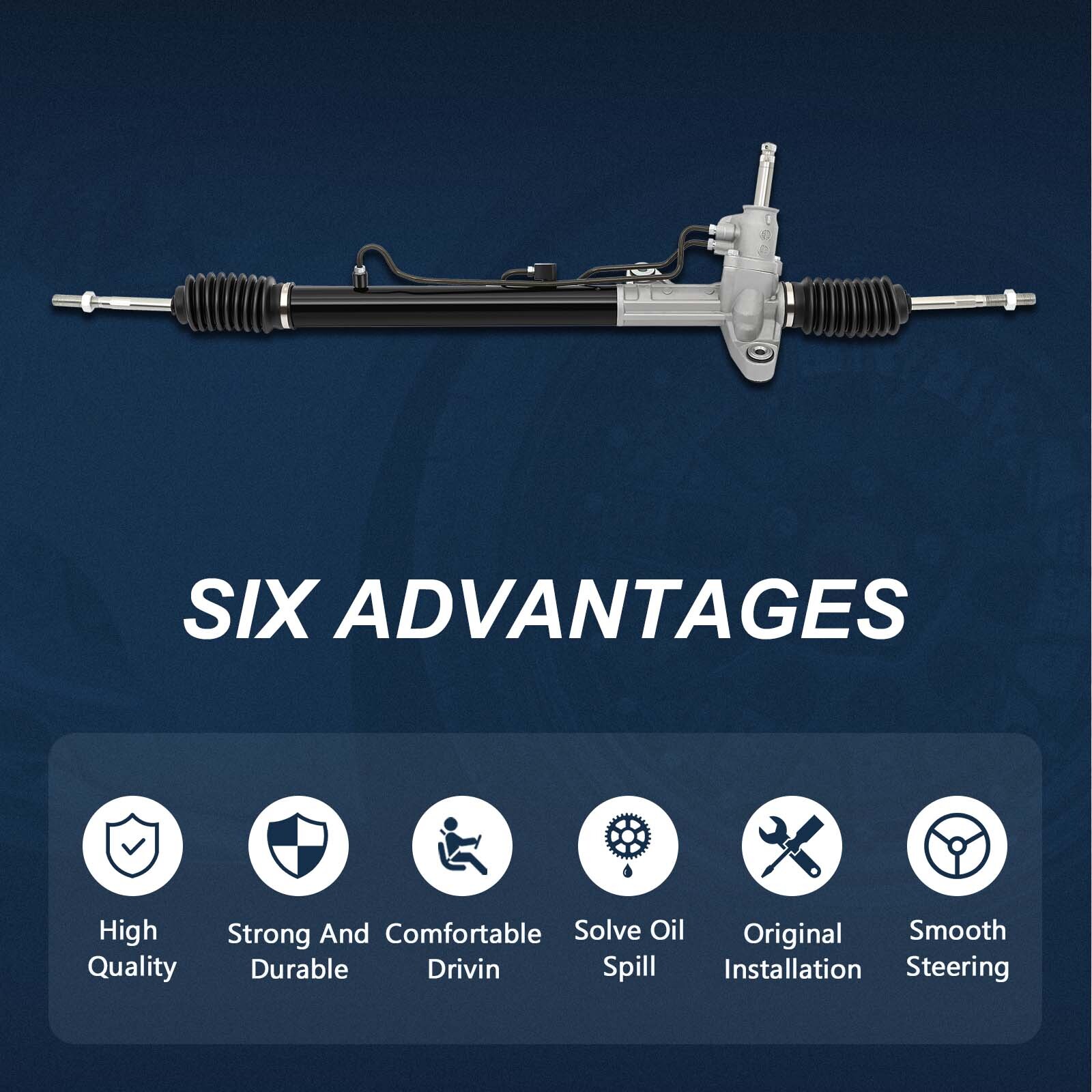 Power Steering Rack and Pinion For Honda Civic 1996 1997 1998 1999 2000