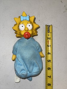 Maggie Simpson Plush Doll 1990 Burger King Simpsons ðð¥ | eBay