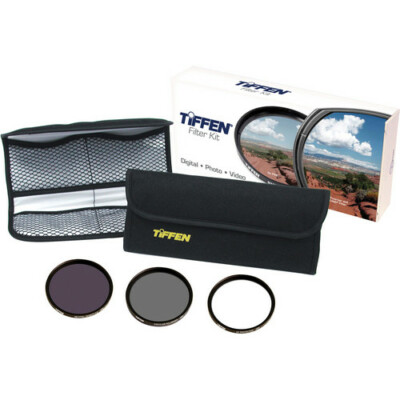 Tiffen Digital Essentials 49DIGEK3 Filter Kit for 49mm Filter Size - 3 Filters