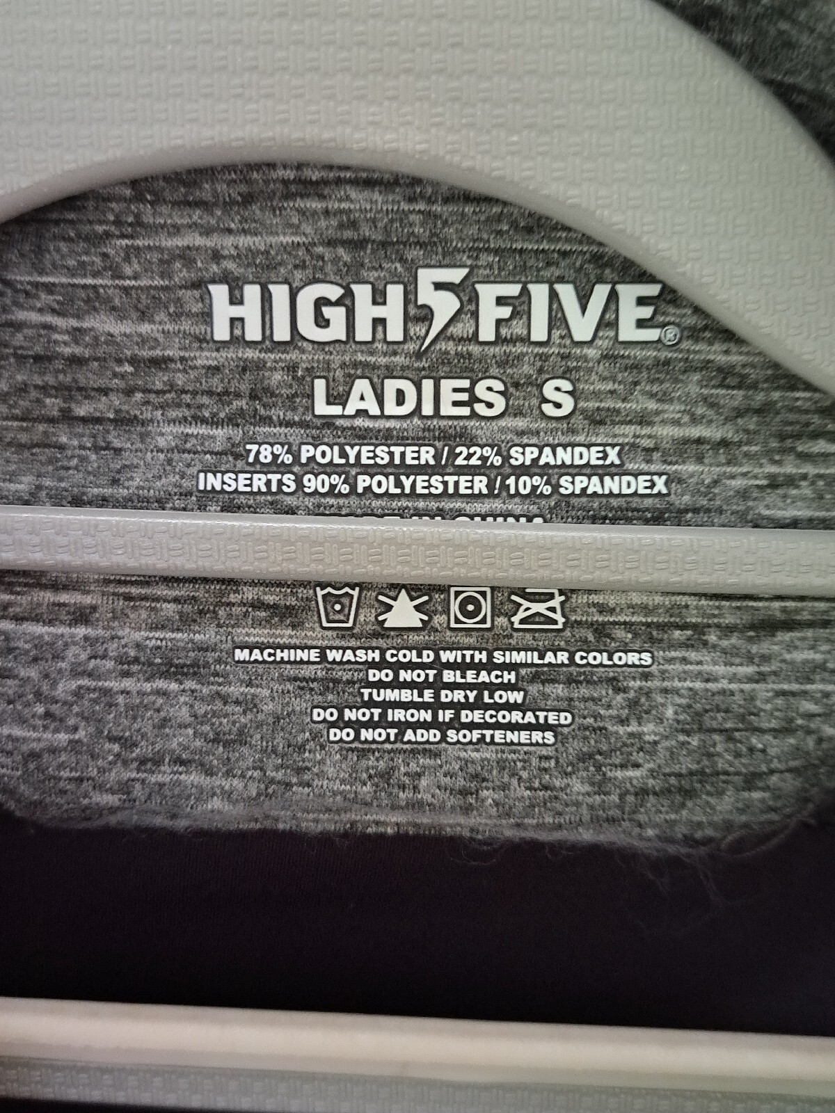 Ladies High 5 FIVE  Active Wear Jacket SPANDEX YOGA RUNNING ATHLETIC SZ SMALL