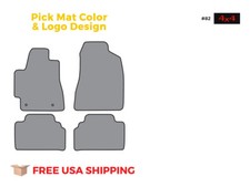 Fits 2001-2007 Toyota Highlander Floor Mat 4pc Cutpile Fits 2001-2007 Toyota Highlander Floor Mat 4pc Cutpile