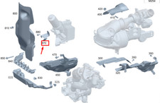 Support moteur Mercedes 206